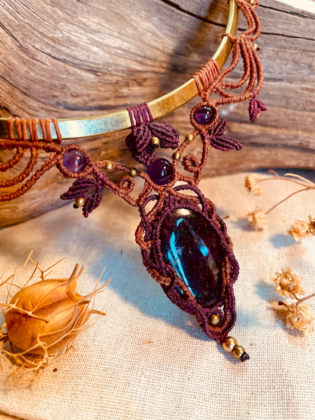 Collier "Flöra"