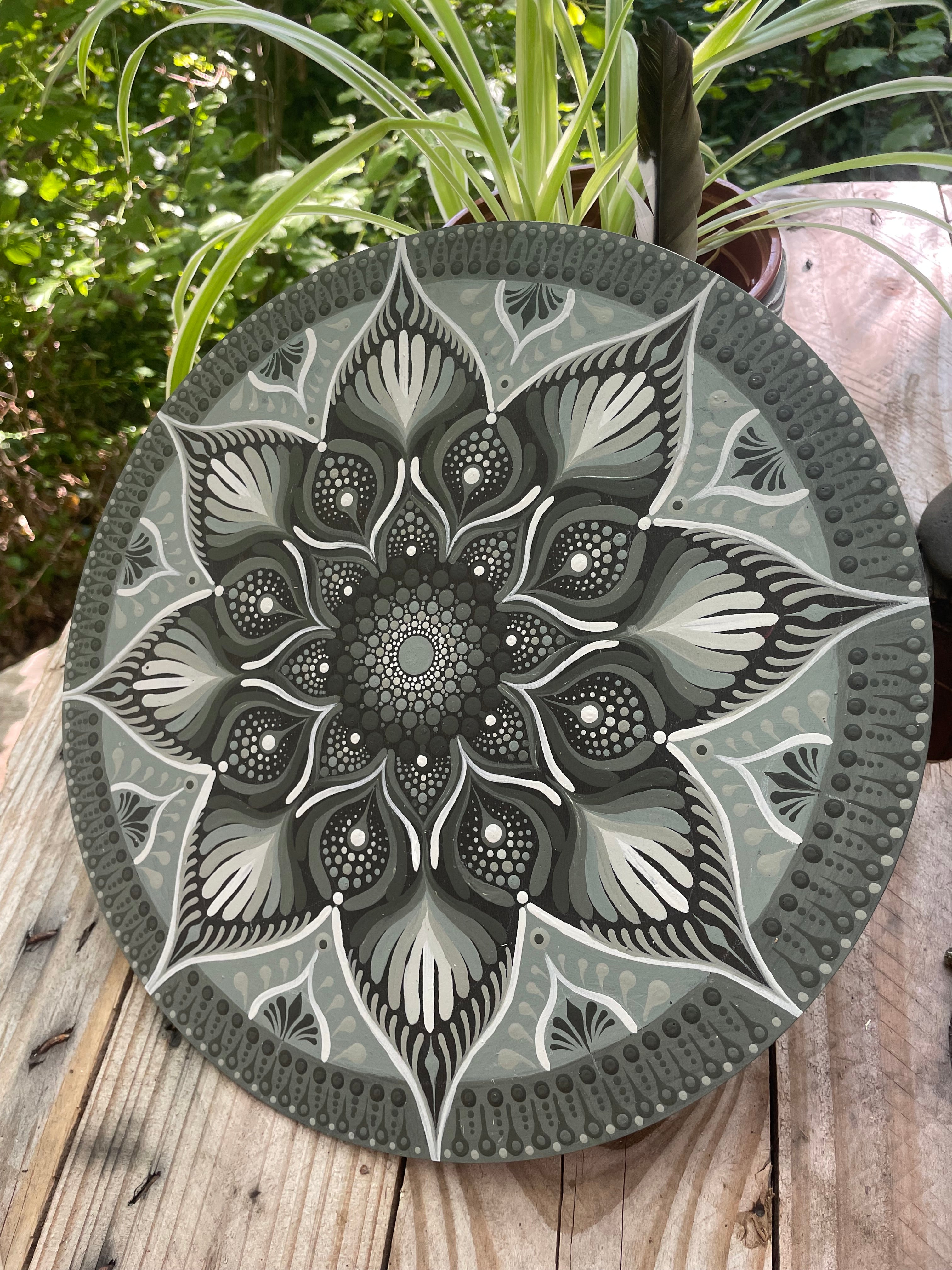 Peinture Mandala "Isabelle"