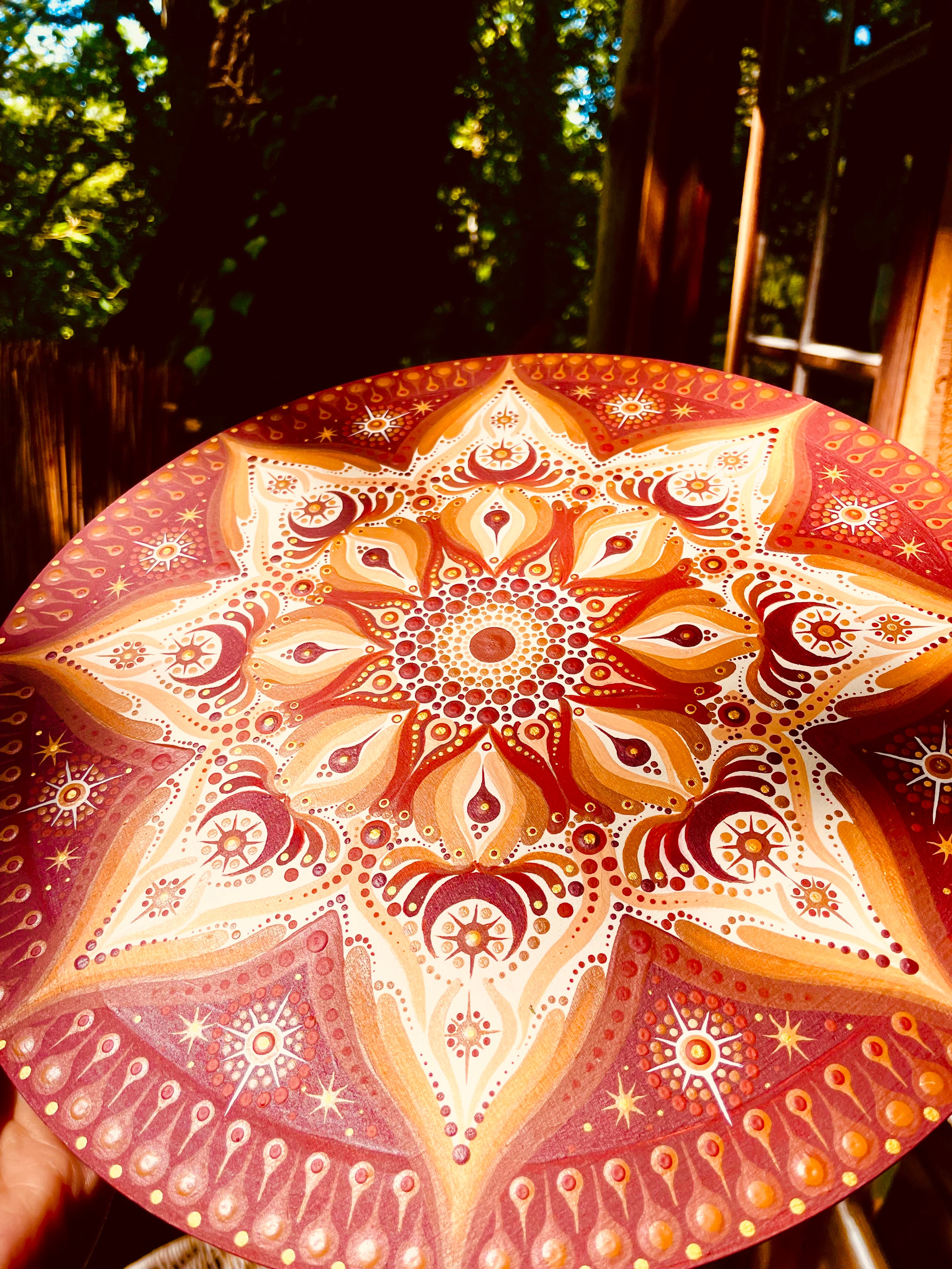 Peinture Mandala "Selënia"